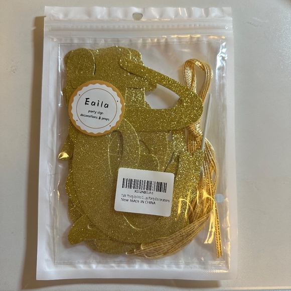 "Talk Thirty To Me" Birthday Banner - Picture 2 of 3